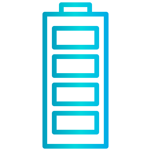 bateria xnimrodx Lineal Gradient ikona
