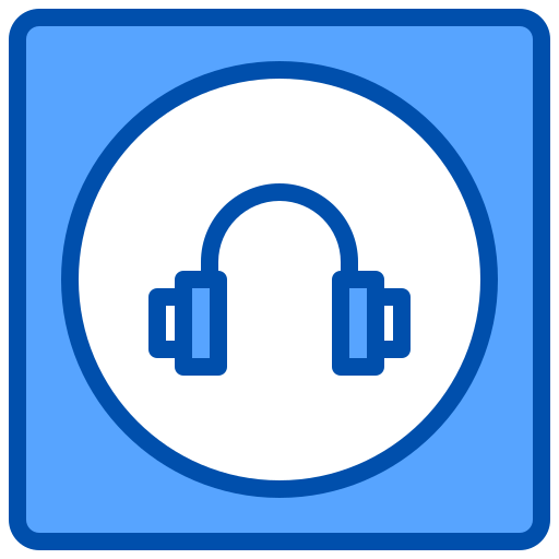 casque de musique xnimrodx Blue Icône