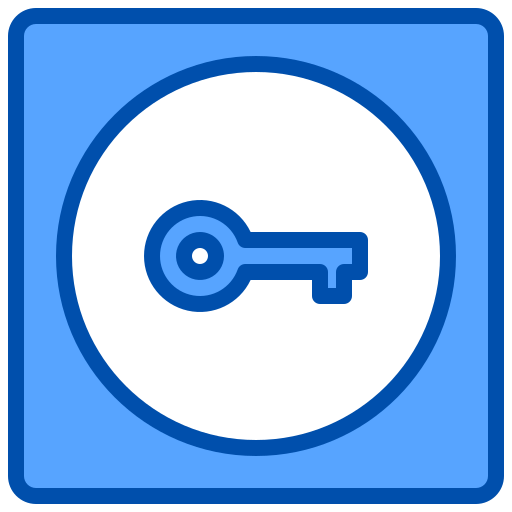 sleutel xnimrodx Blue icoon
