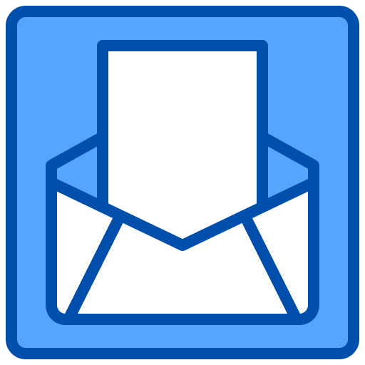 郵便 xnimrodx Blue icon