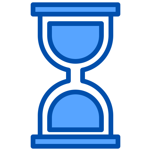 reloj de arena xnimrodx Blue icono