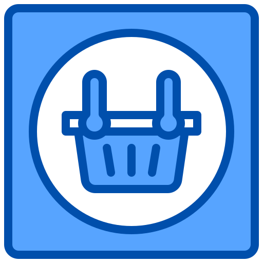 einkaufskorb xnimrodx Blue icon