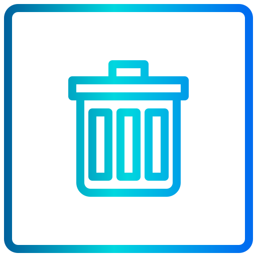 spazzatura xnimrodx Lineal Gradient icona