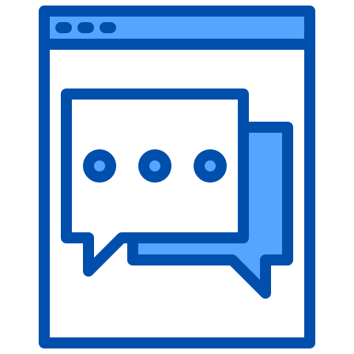 online chat xnimrodx Blue icon