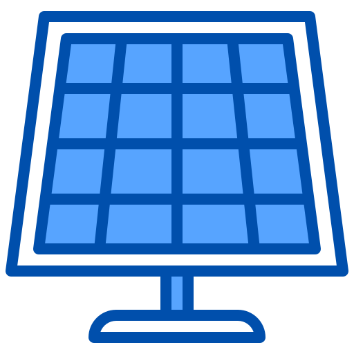 célula solar xnimrodx Blue icono