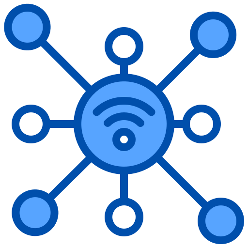 wifi xnimrodx Blue icona