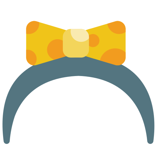 Headband Basic Miscellany Flat icon