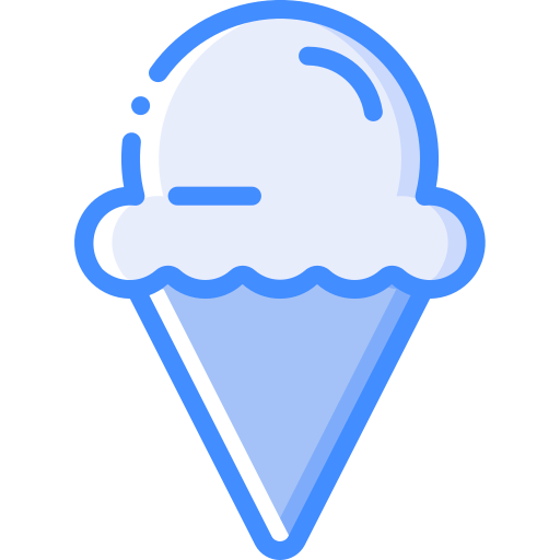 아이스크림 Basic Miscellany Blue icon