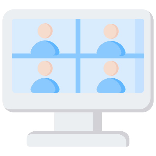 Онлайн-встреча Generic Flat иконка