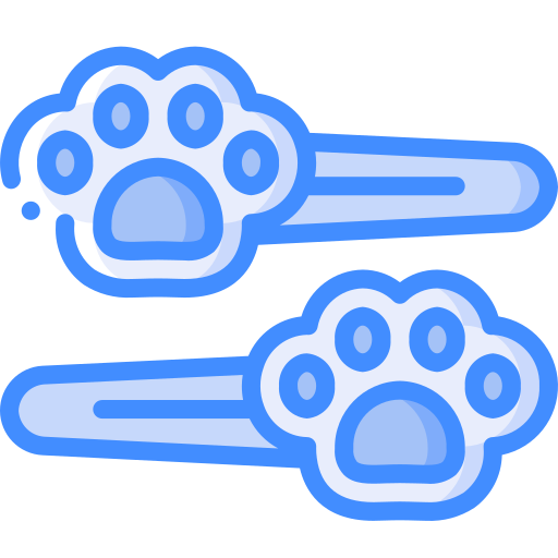 clips Basic Miscellany Blue icon