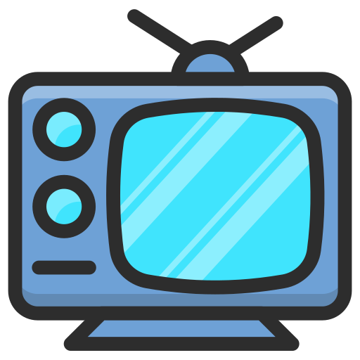 tv Generic Outline Color icoon