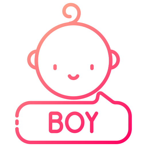 Boy Generic Gradient icon