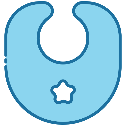 턱받이 Generic Blue icon
