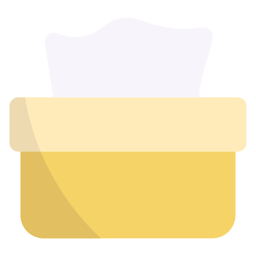 pudełko chusteczek Generic Flat ikona
