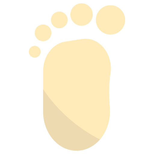 voet Generic Flat icoon
