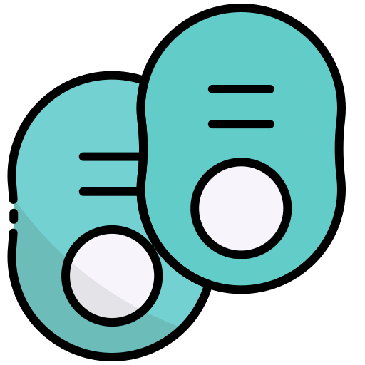Baby shoes Generic Outline Color icon