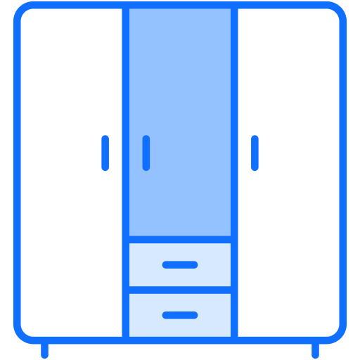 ワードローブ Generic Blue icon