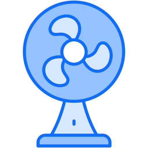 냉각 팬 Generic Blue icon