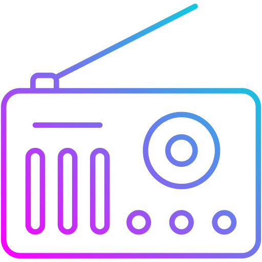 Радио антенна Generic Gradient иконка