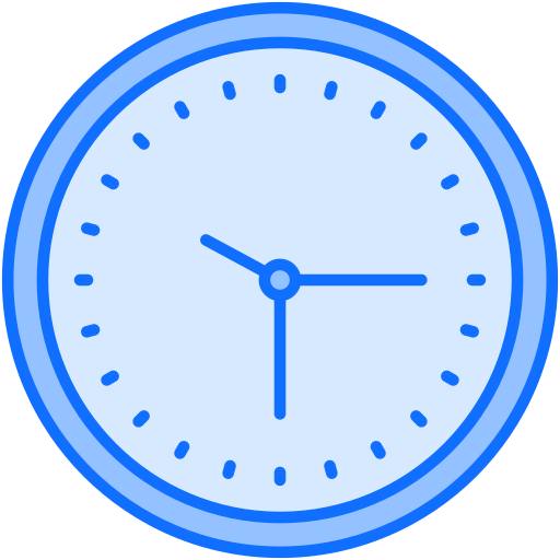 настенные часы Generic Blue иконка