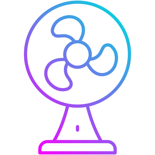 Cooling fan Generic Gradient icon