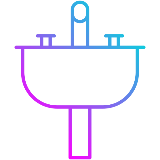 Washbasin Generic Gradient icon