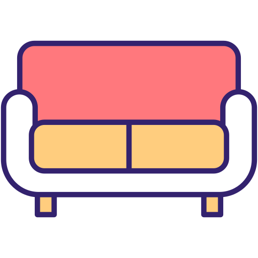 소파 Generic Outline Color icon