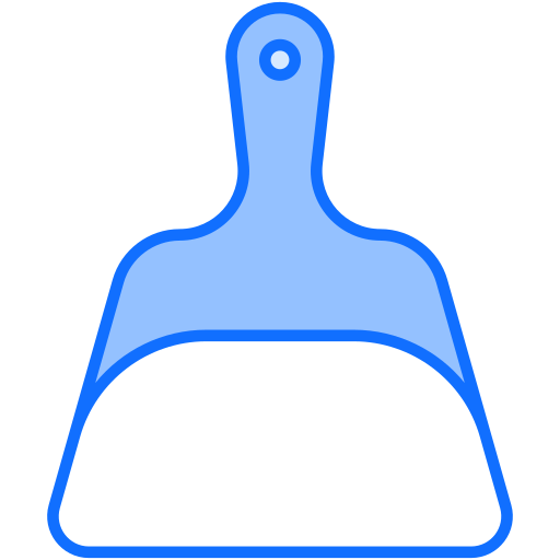 쓰레받기 Generic Blue icon