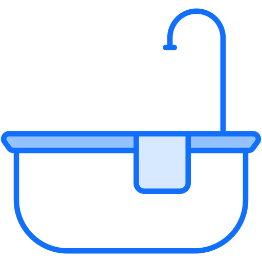 목욕통 Generic Blue icon
