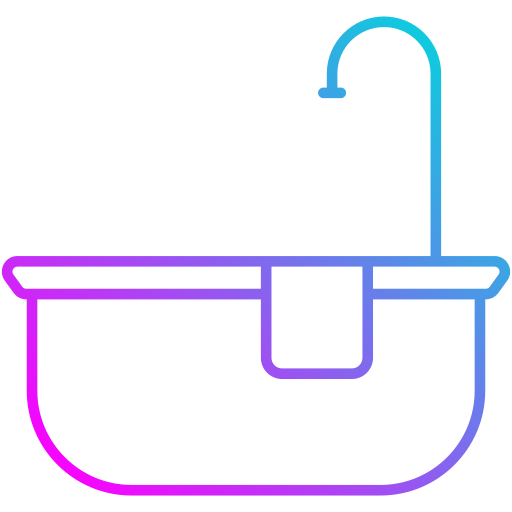 Bathtub Generic Gradient icon