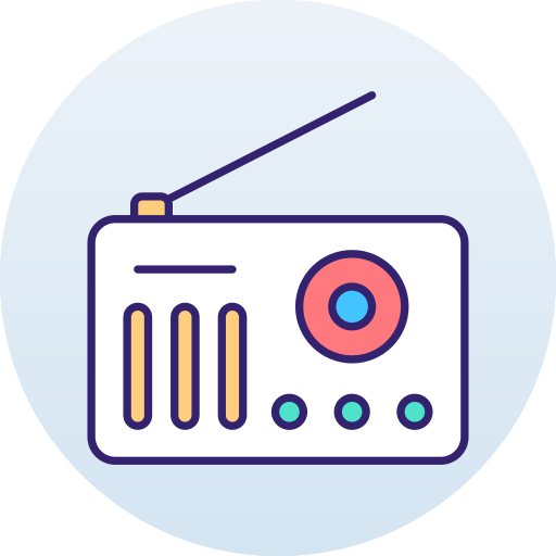 antenna radiofonica Generic Circular icona