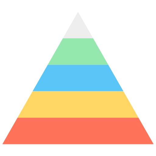 piramide Generic Flat icoon