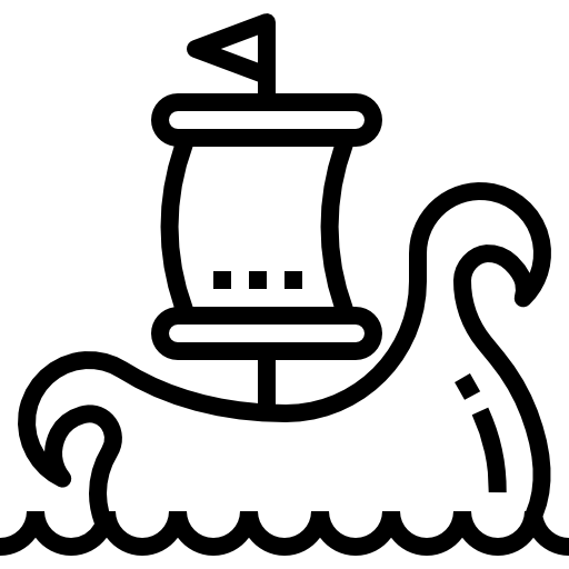 바이킹 배 Becris Lineal icon