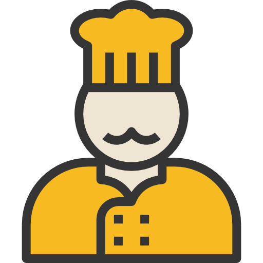 cocinero Becris Lineal color icono