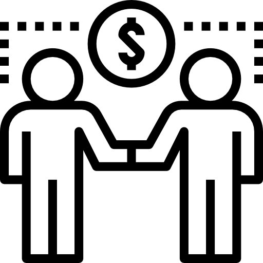 cooperación Becris Lineal icono