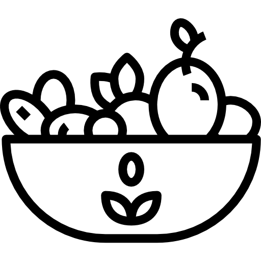 fruta Becris Lineal icono