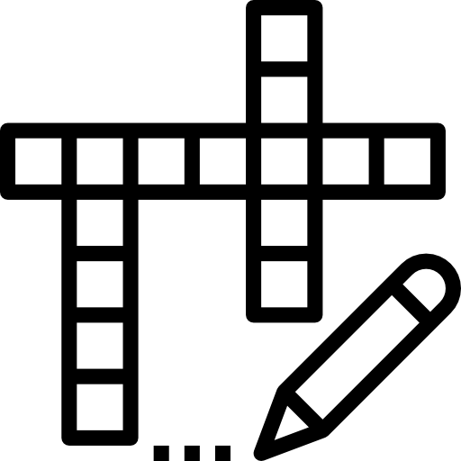kruiswoordraadsel Becris Lineal icoon
