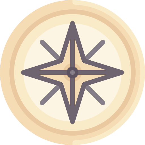 brújula Special Flat icono
