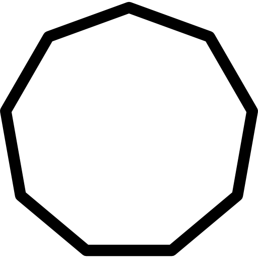 オクタゴン Roundicons Premium Lineal icon