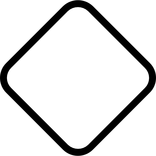 마름모 Roundicons Premium Lineal icon