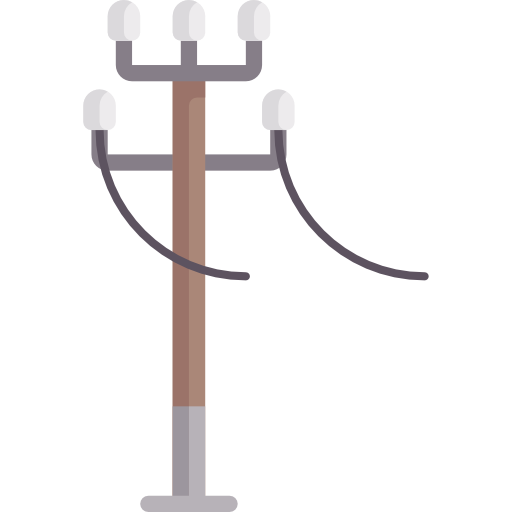 Electric pole Special Flat icon