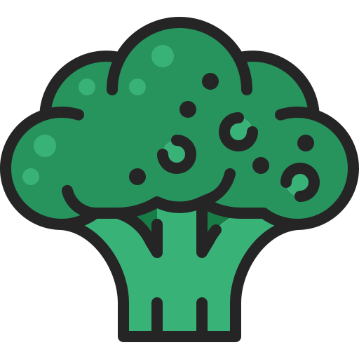 Broccoli Generic Outline Color icon