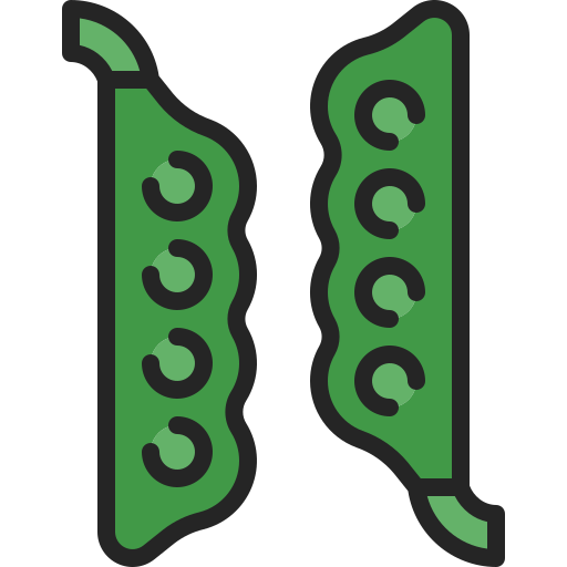 Зеленый горошек Generic Outline Color иконка