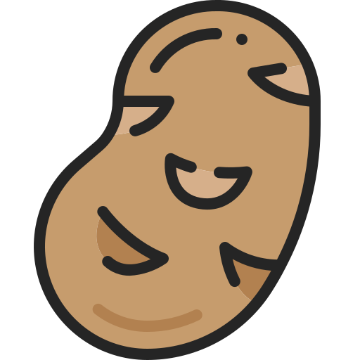 Potato Generic Outline Color icon