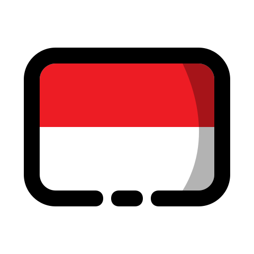 indonezja Generic Outline Color ikona
