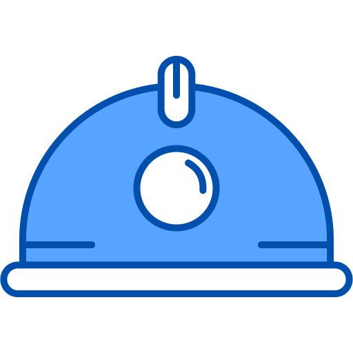 casco Generic Blue icono