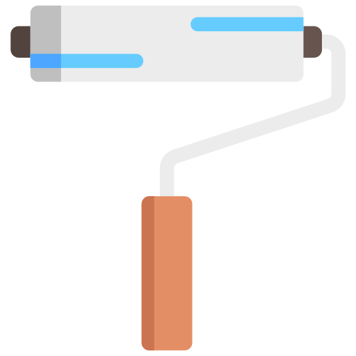 Paint roller Generic Flat icon