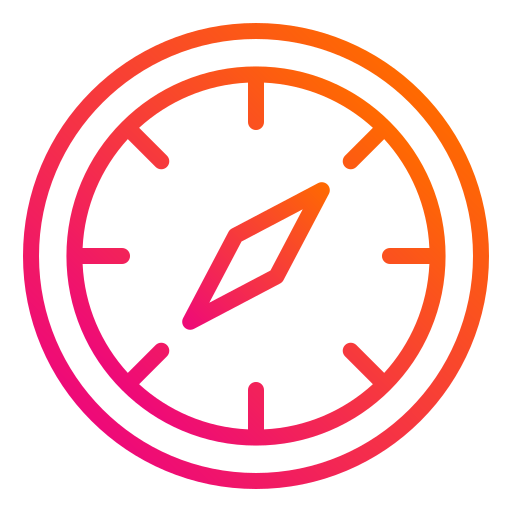 Compass Generic Gradient icon