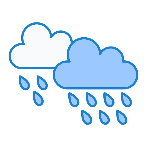 비가 Generic Blue icon