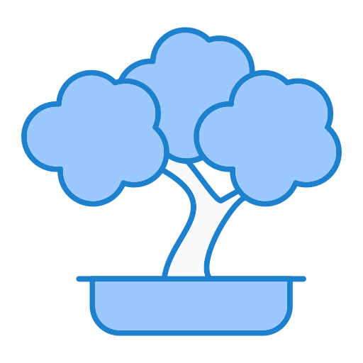 bonsai Generic Blue icoon